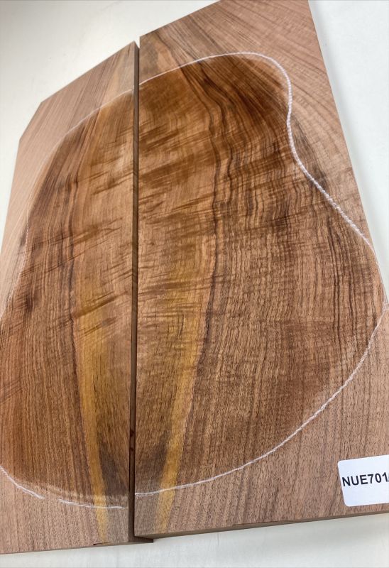 Back & Sides Walnut, European Archtop Unique Piece #008